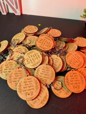 CHAVEIROS  PERSONALIZADOS  5X5 cm    