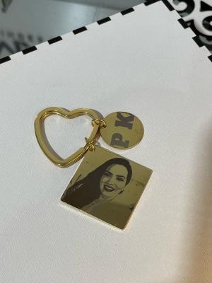 CHAVEIROS AÇO INOX GRAVADO Metal varios formatos   Gravação 